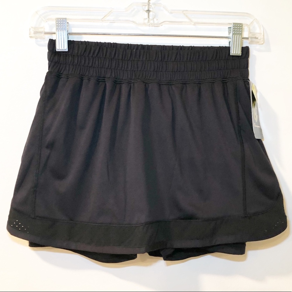 Champion Black Running Skort XS